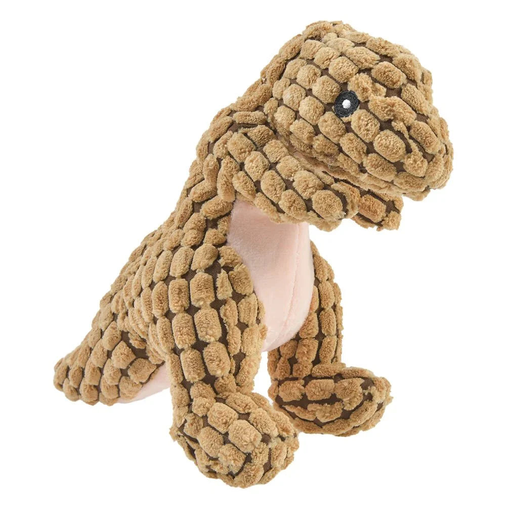 Plush Dog Chew Toy | Durable Soft Companion for Pets Bown