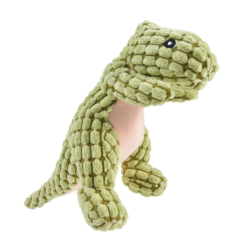 Plush Dog Chew Toy | Durable Soft Companion for Pets Green