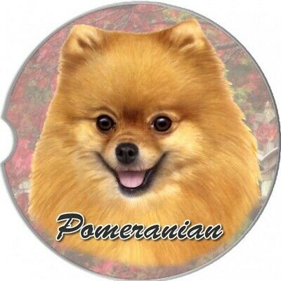 Pomeranian Car Coaster Pomeranian