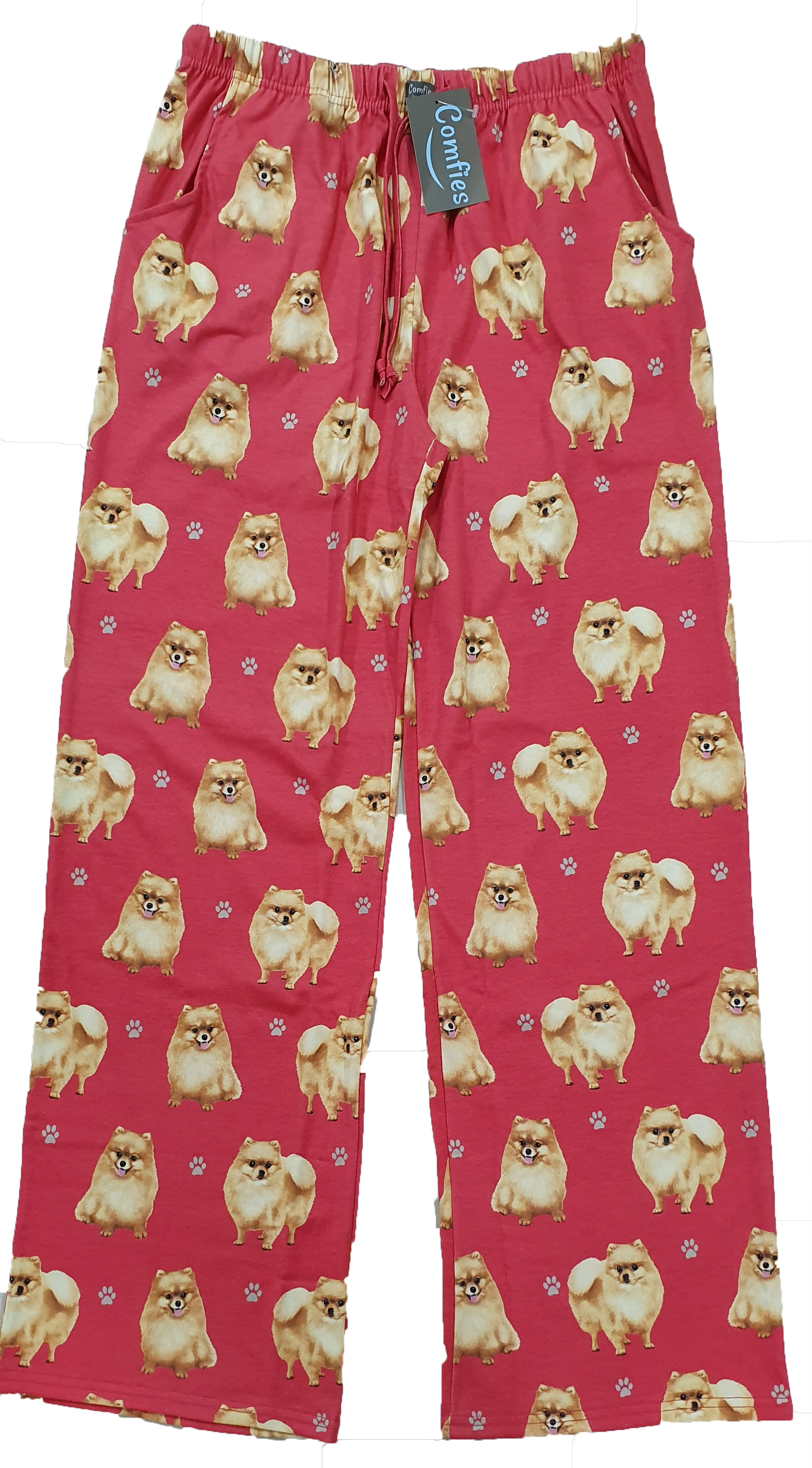 Pomeranian Pajama Bottoms - Unisex