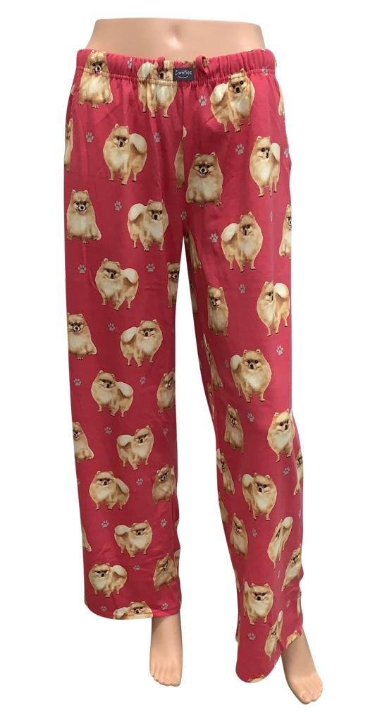 Pomeranian Pajama Bottoms - Unisex