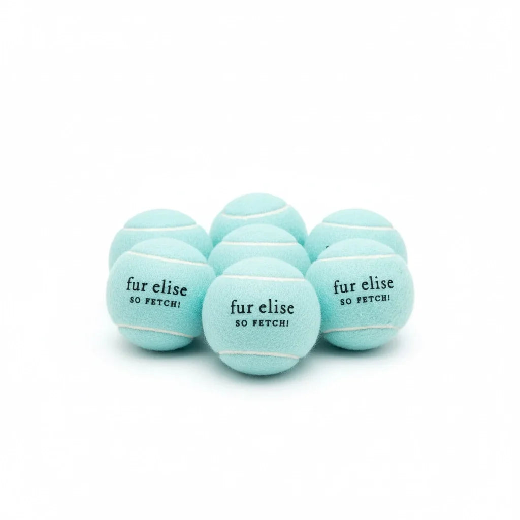 Fur Elise So Fetch! Tennis Ball Pack of 7 - Cloud