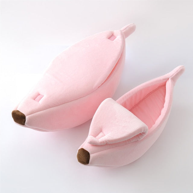 Banana Pet Bed Pink
