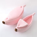 Banana Pet Bed Pink