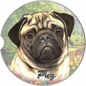 Pug Car Coaster Pug