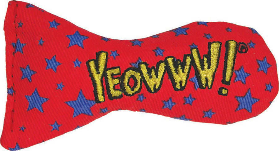 Yeowww! Stinkies Catnip Toys Pink with Blue Stars