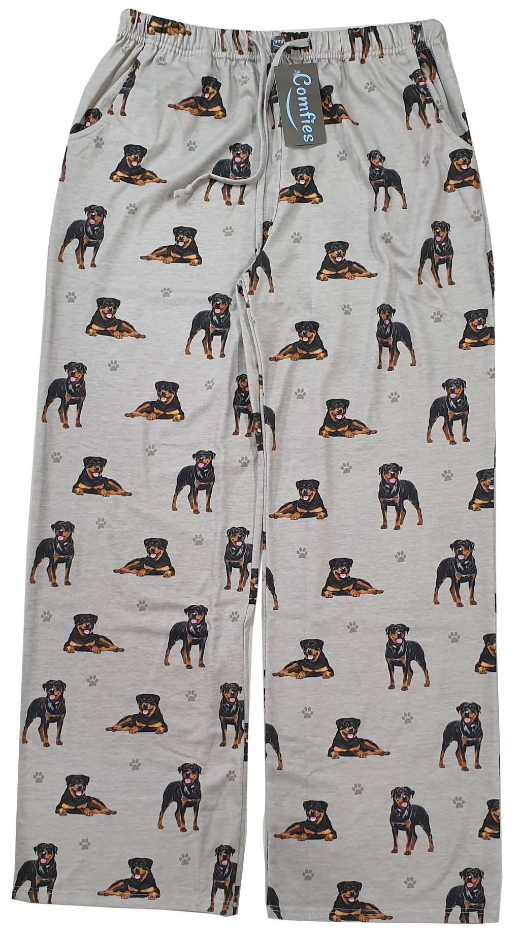 Rottweiller Pajama Bottoms - Unisex
