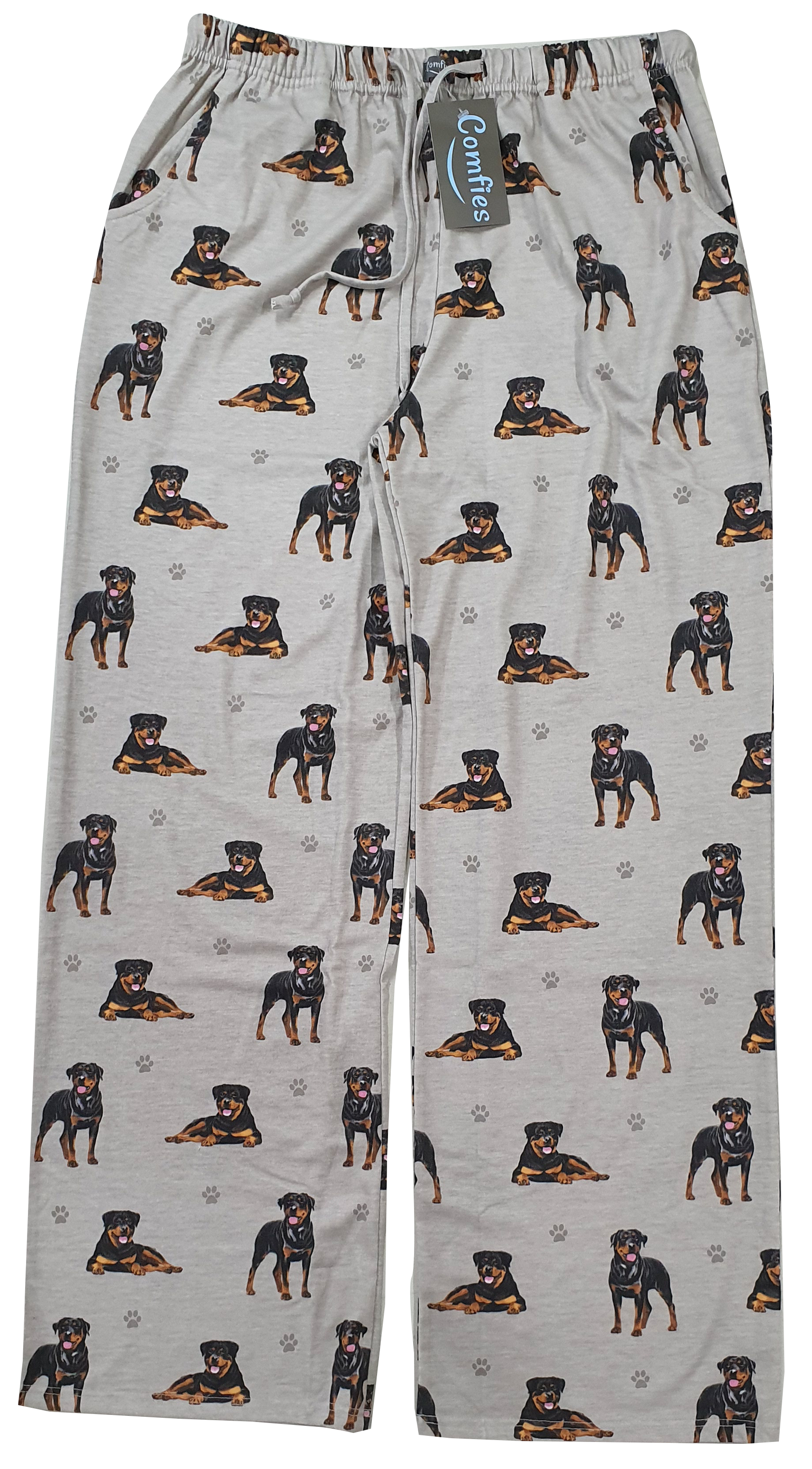 Rottweiller Pajama Bottoms - Unisex
