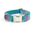 Durable Dog Collar with Traction Belt for Foreign Trade Blue L