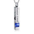 Pillar September Jewel Ashes Necklace Pendant
