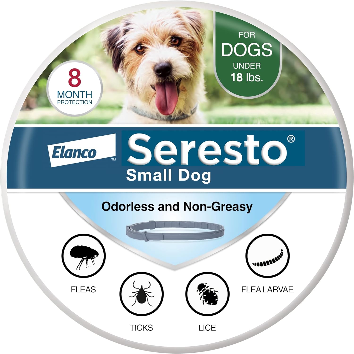 Seresto Flea & Tick Dog Collars Small Single Pack