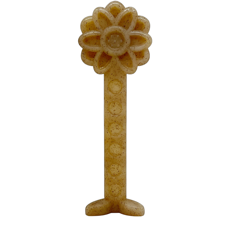 Flower Tower Nylon Chew Toy for Aggressive Chewers - USA Made Enrichment Toy Flower Tower Toy