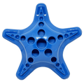 Starfish Nylon Dog Chew Toy for Aggressive Chewers | USA Made | SodaPup Starfish Nylon Toy - Blue