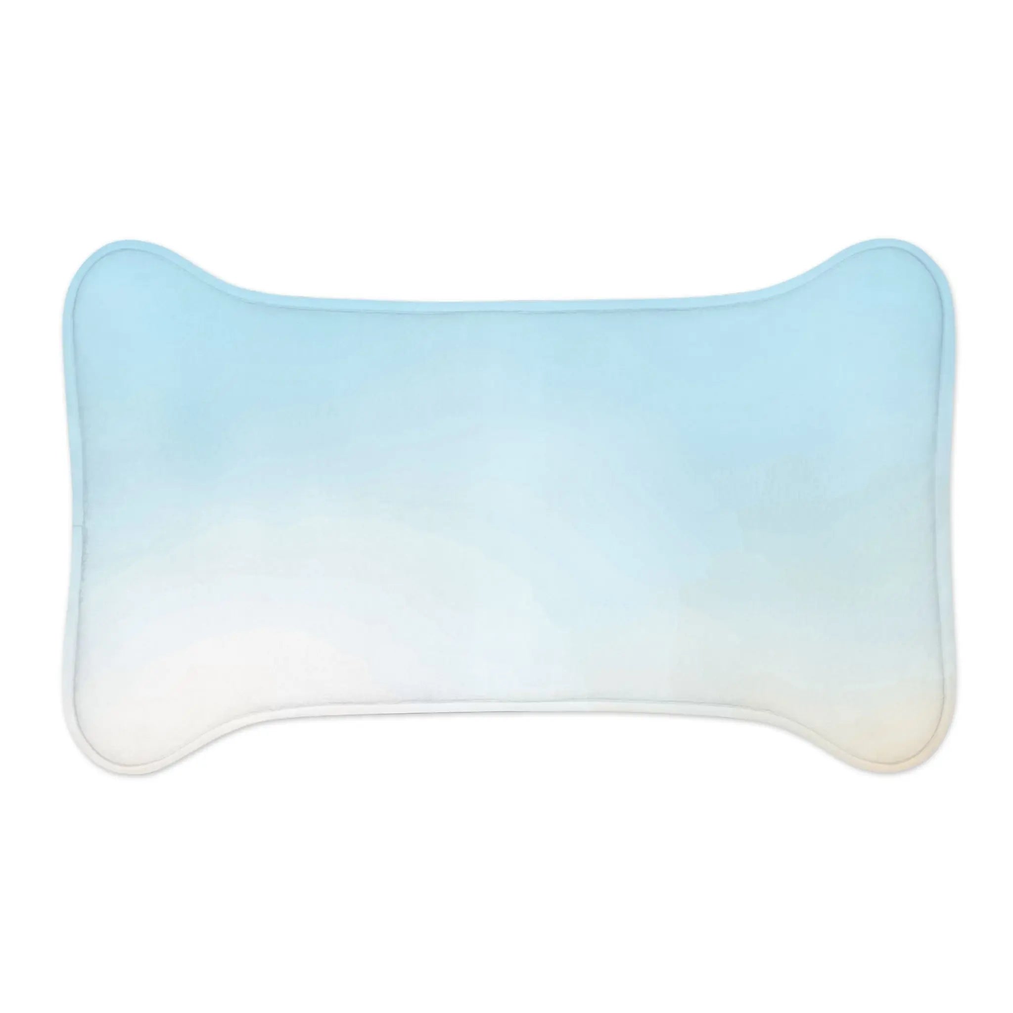 Stylish Pet Feeding Mat - Non-Slip Design for Dogs & Cats Bone shape (30" × 18") White