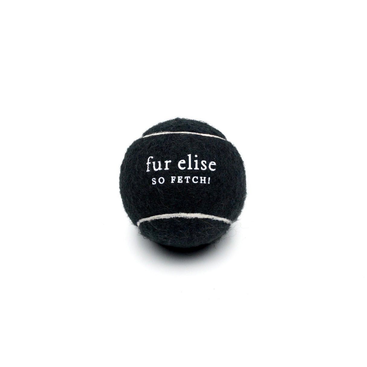 Fur Elise So Fetch! Tennis Ball Pack of 5 - Noire
