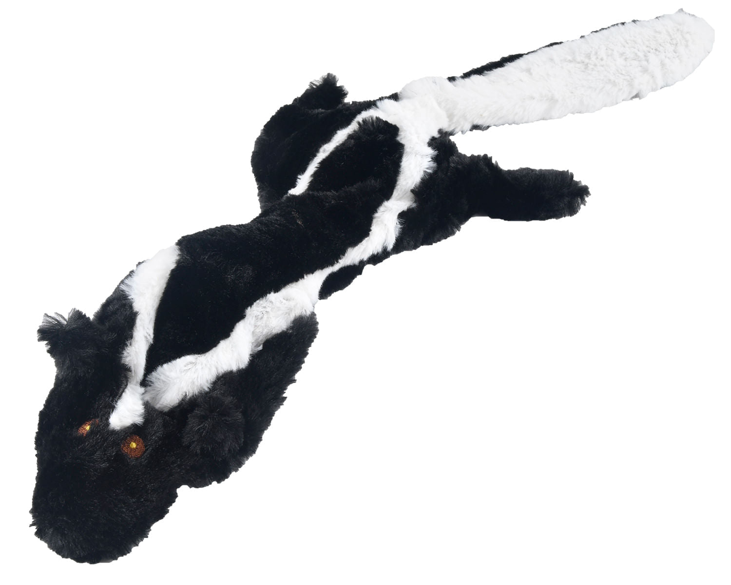 Jeffers Thinnies Unstuffed Plush Dog Toys, 21"L Skunk Single