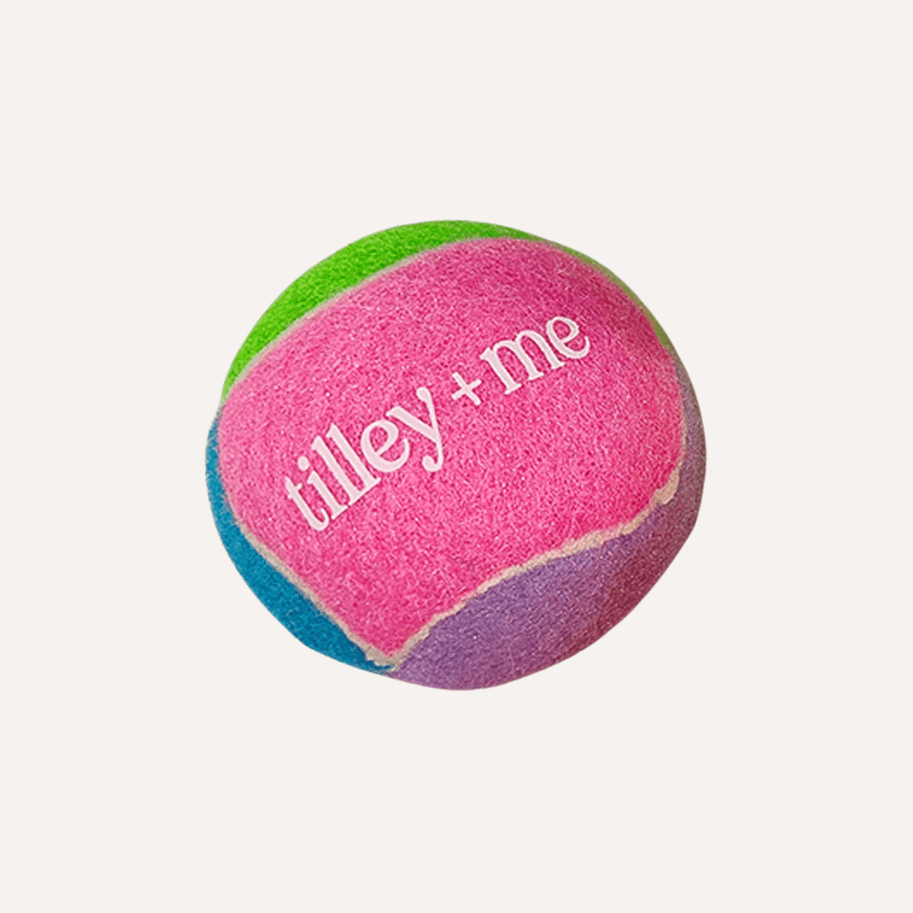 Tilley + Me Tennis Ball for Dogs Malibu