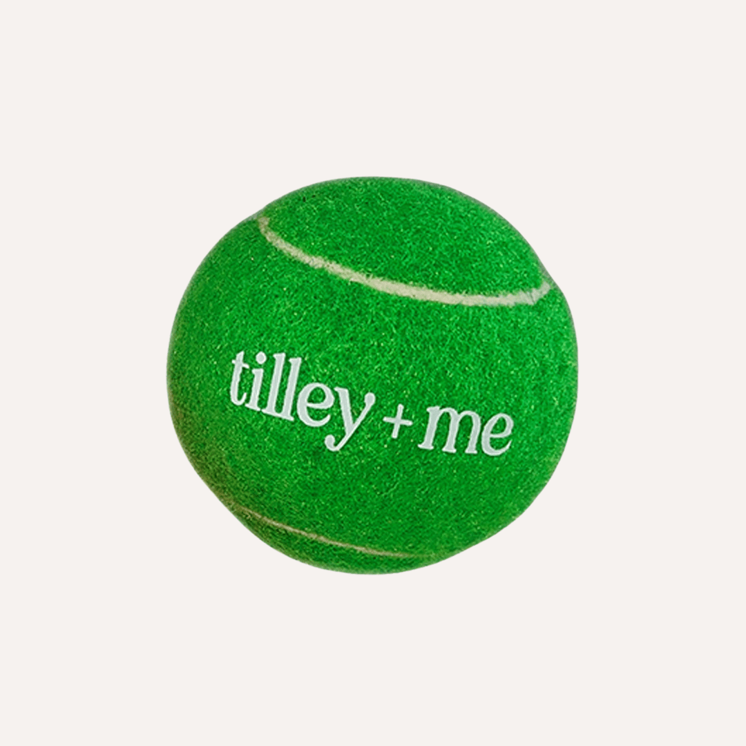 Tilley + Me Tennis Ball for Dogs Grass Green