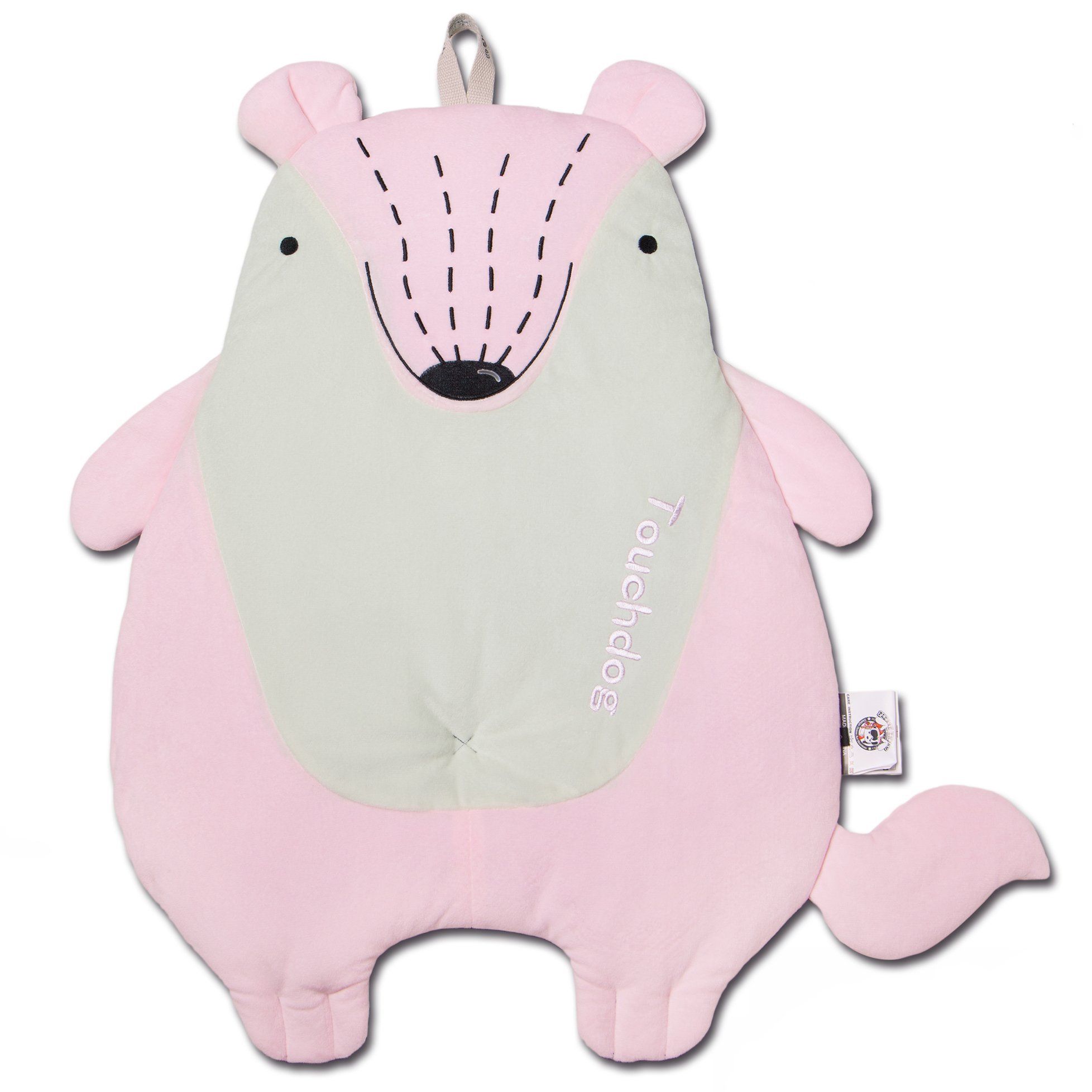 Touchdog 'Critter Hugz' Designer Character Animated Dog Mats Pink