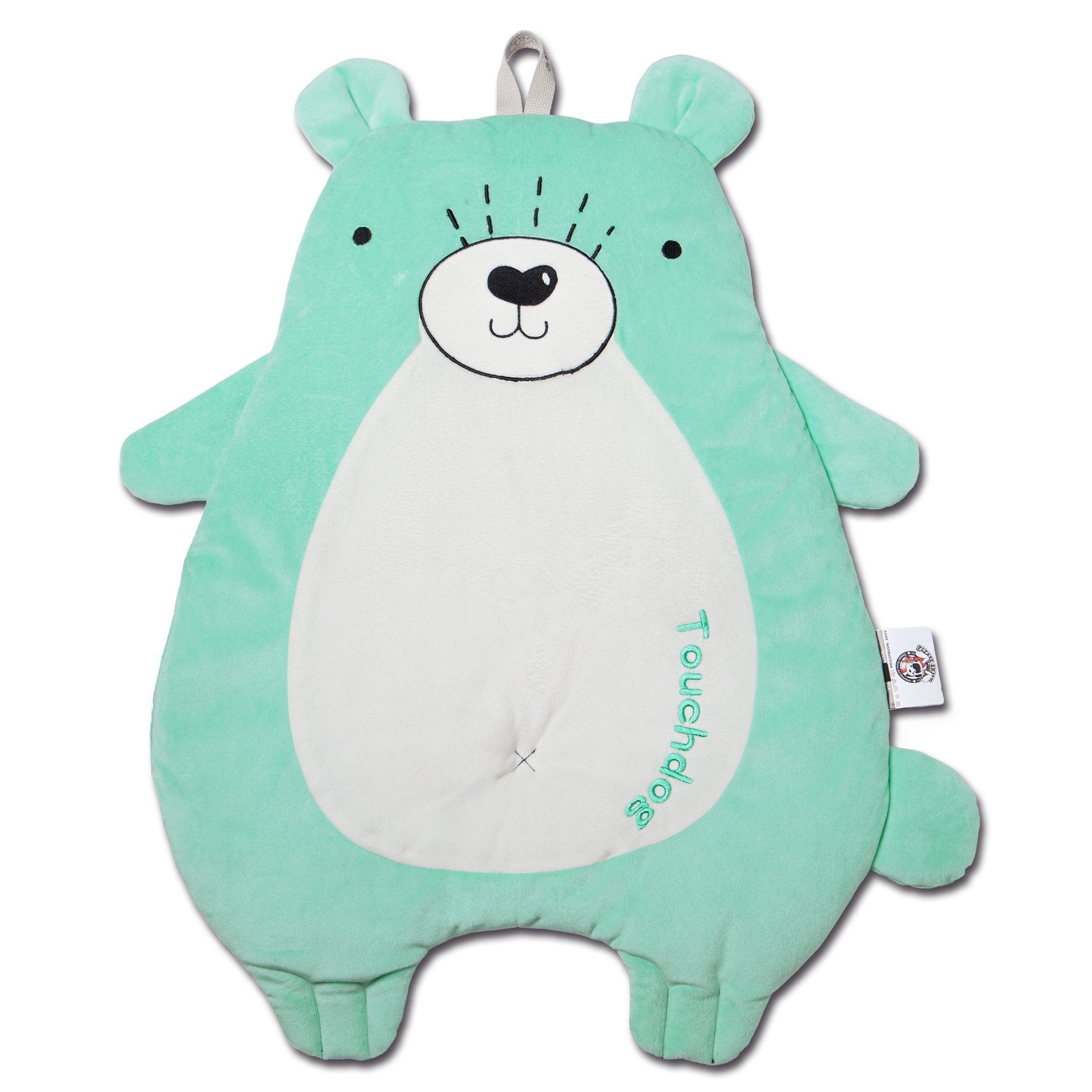 Touchdog 'Critter Hugz' Designer Character Animated Dog Mats Mint Green