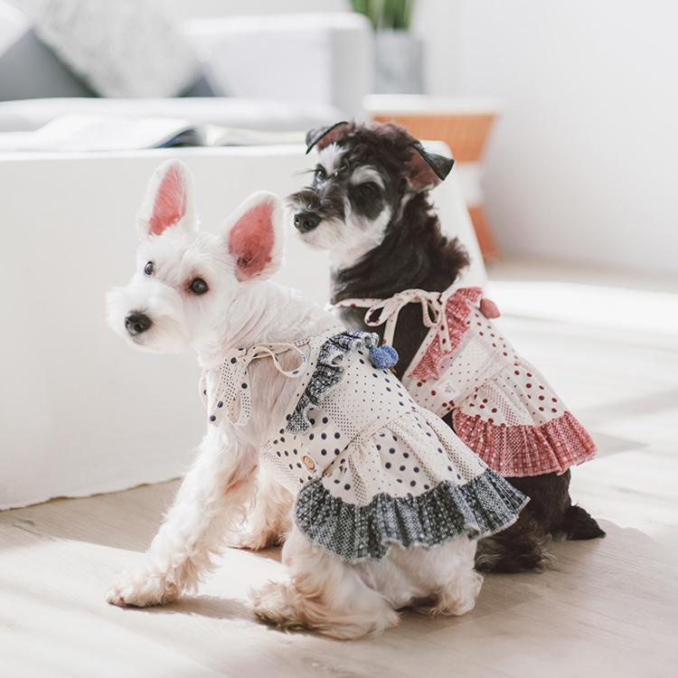 Touchdog Fetching Smock Designer Fashion Dog Dress