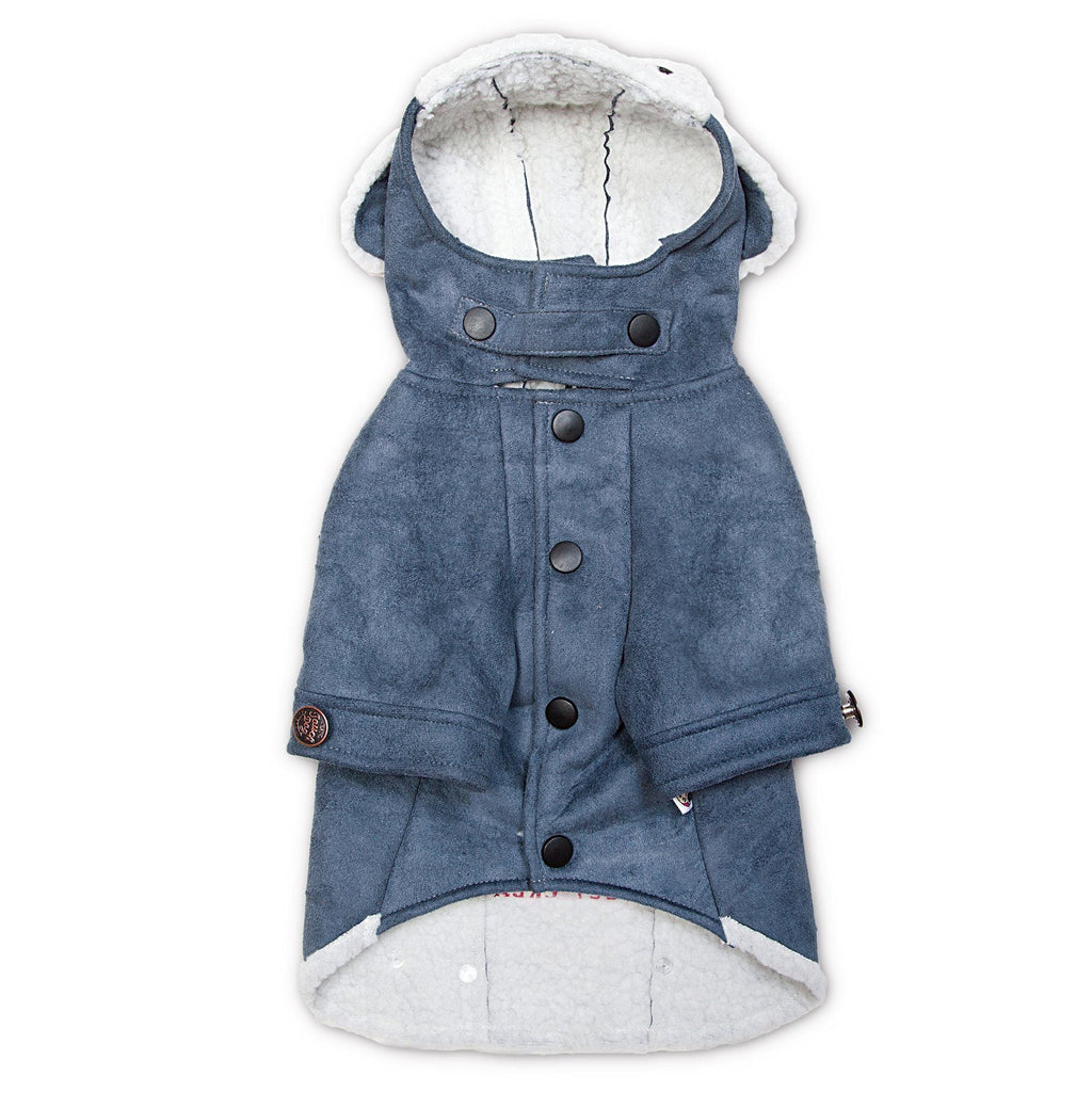 Touchdog 'Tuskegee' Aero-Vintage Designer Fashion Winter Dog Coat