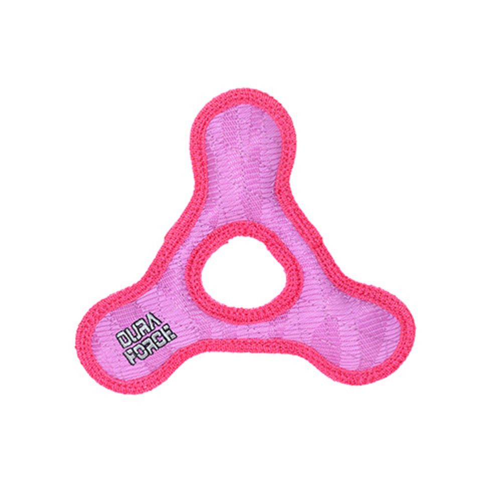 TriangleRing Dog Toy by DuraForce Pink