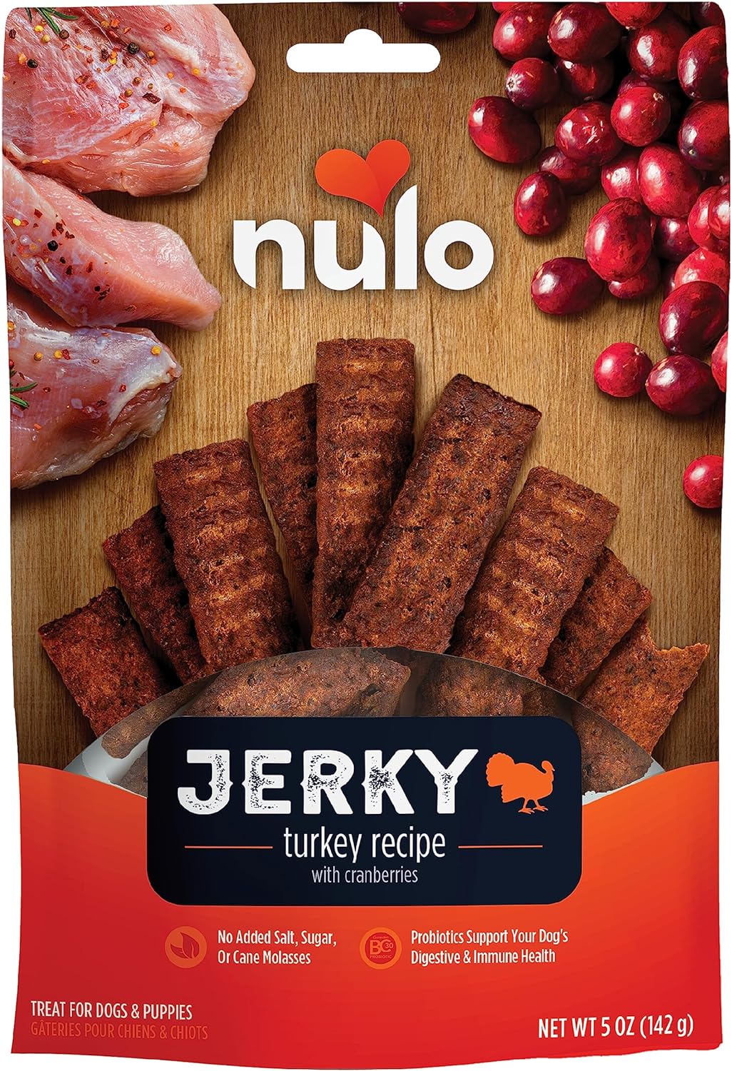 Turkey FreeStyle Jerky Strips by Nulo Turkey