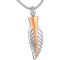 Gold Leaf Ashes Necklace Pendant