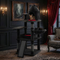 50-Inch Gothic Multi-Level Cat Tree with Castle House Default Title