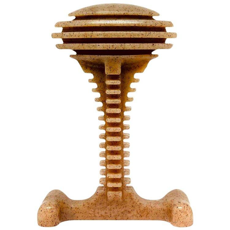 Honey Bone Dental Tower - Indestructible Nylon Dog Chew Toy XL | USA Made Dental Tower - XL