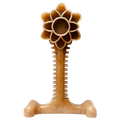Honey Bone Dental Flower Tower - Indestructible Nylon Dog Chew Toy XL | USA Flower Tower - XL