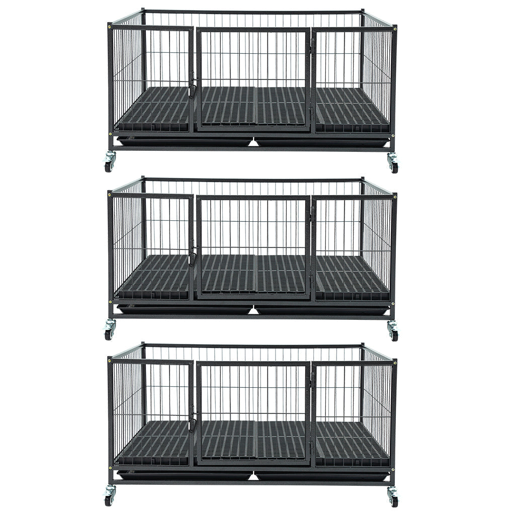 43" Upgraded Puppy Whelping Box WHLP02 3 Pack