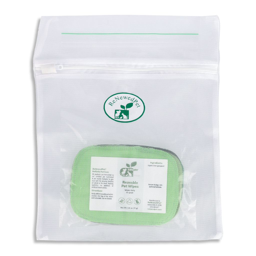 4-ALL PETS REUSABLE PET WIPES 10 WIPES