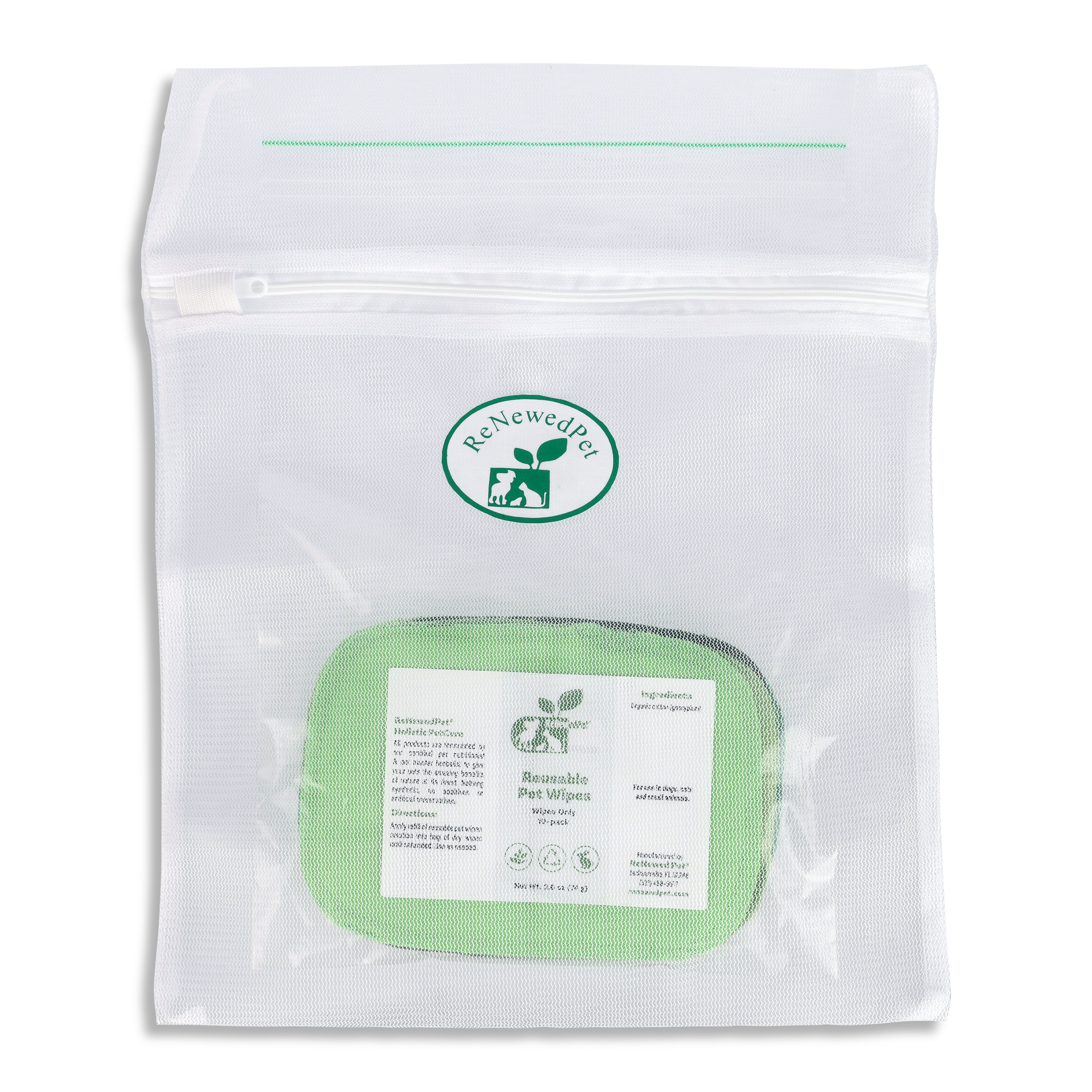 4-ALL PETS REUSABLE PET WIPES 10 WIPES
