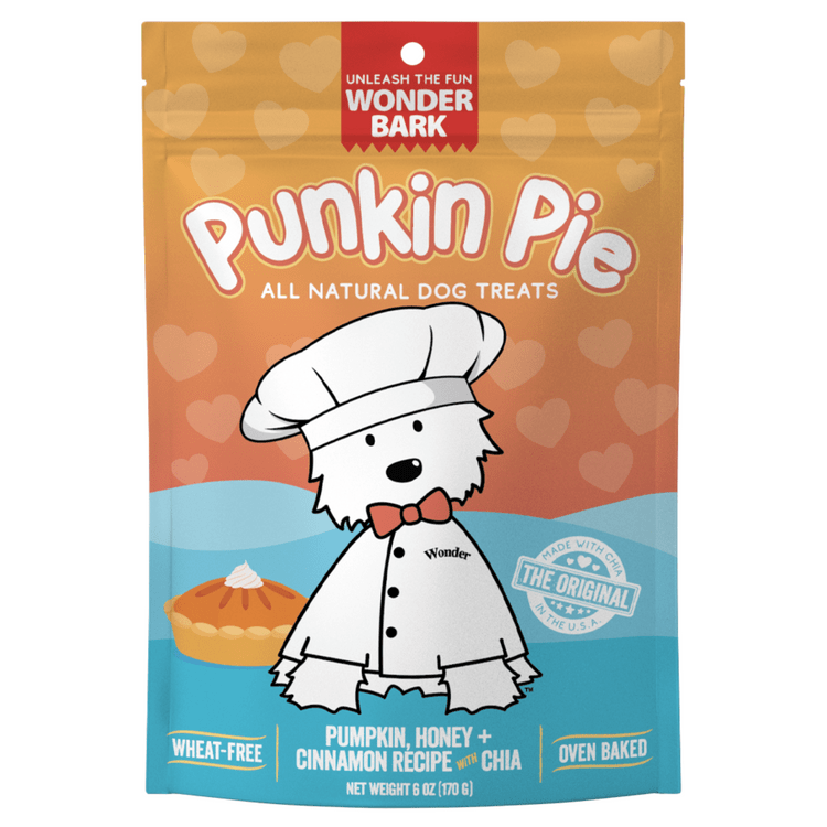 Wonder Bark Everyday All Natural Grain-Free Dog Treats Punkin Pie 6 oz