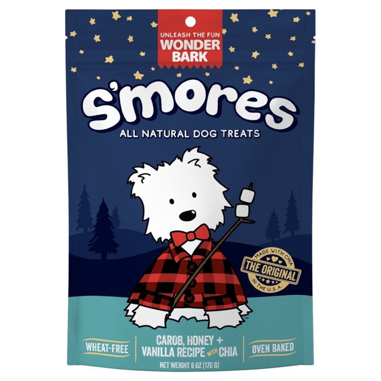 Wonder Bark Everyday All Natural Grain-Free Dog Treats S'mores 6 oz