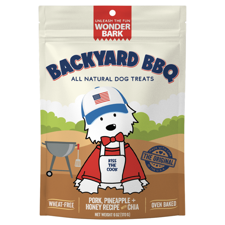 Wonder Bark Everyday All Natural Grain-Free Dog Treats Backyard BBQ 6 oz