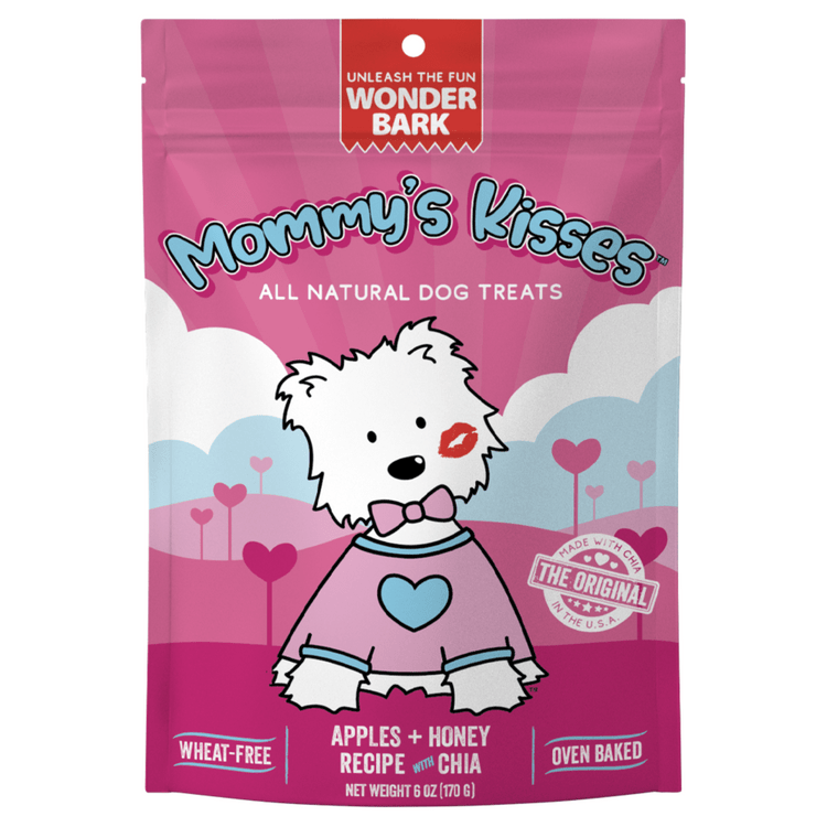 Wonder Bark Everyday All Natural Grain-Free Dog Treats Mommy's Kisses 6 oz