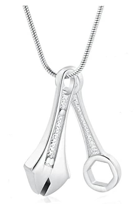 Wrench Ashes Necklace Pendant
