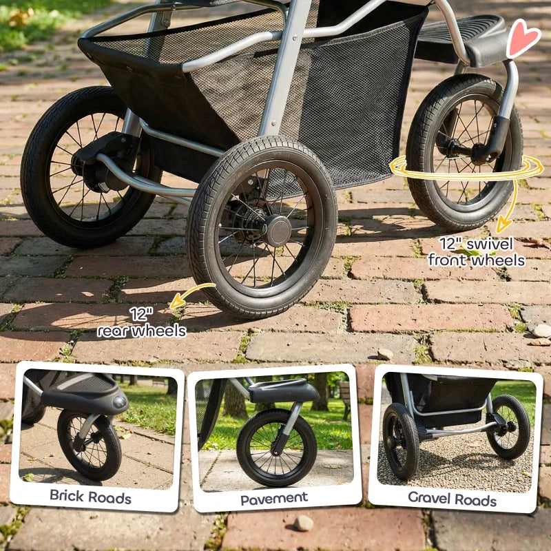 Compact All‑Terrain Pet Stroller